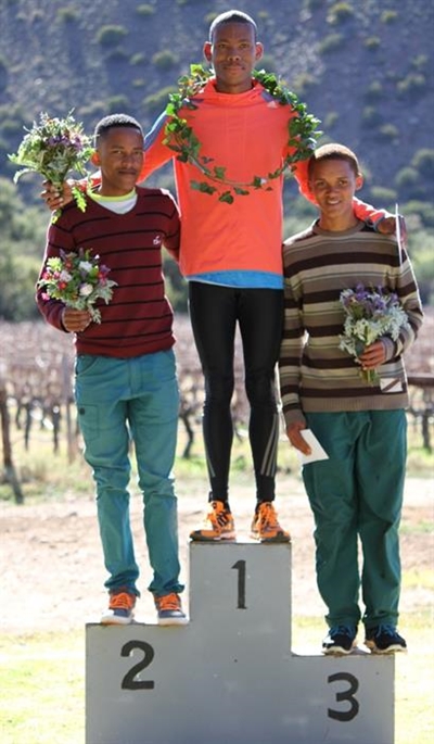 Podium-plekke vir plaaslike drie